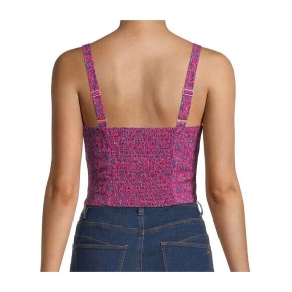 French Connection Verona Floral Crop Top - Picture 2 of 13
